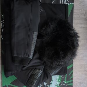 Noize Black Outerwear with Logo Patch